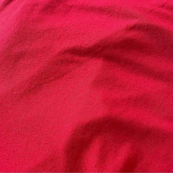 Glamorous Red Short Sleeve T-Shirt Dress Small - Picture 9 of 9